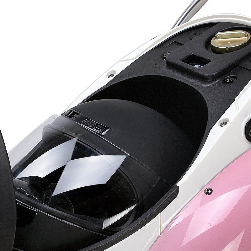 Retro Style Electric Scooter with Optional Features