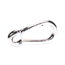 Zinc Plated Snap Hook with Eyelet