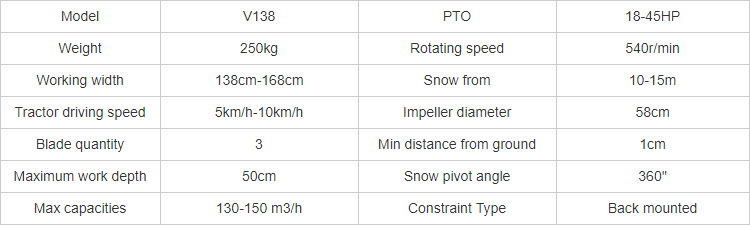 Snow blower technical diagram