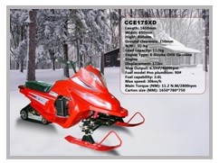 175cc Gasoline Powered Snowmobile