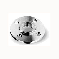 Circular Metal Flange with Bolt Holes