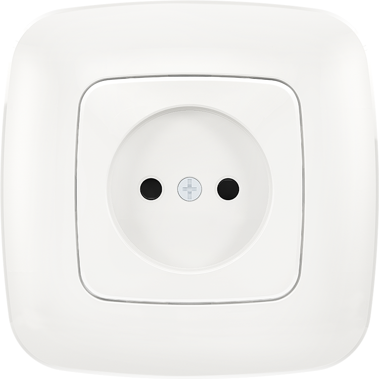 Socket-outlet 2P without earth single with shutter - Image 3