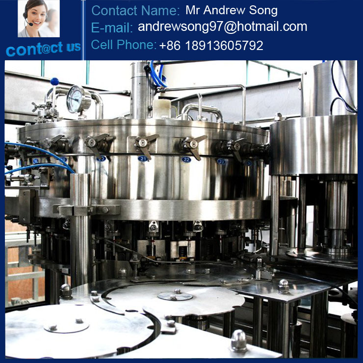 Automatic Soda Water Bottling Machine