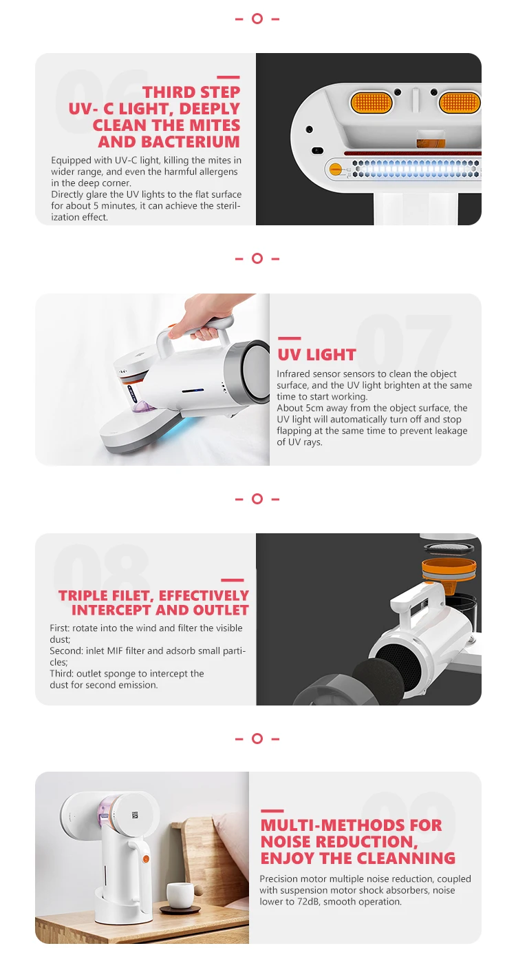 UV-C light and triple filtration system demonstration