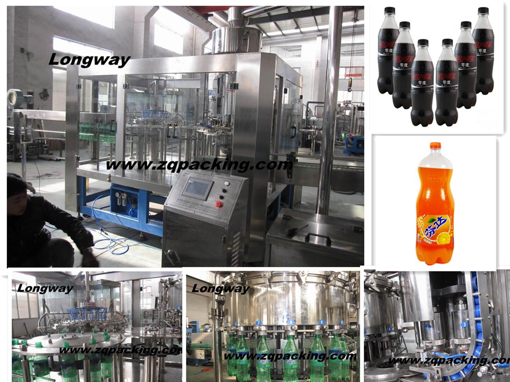 Automated Soft Drink Bottling Line