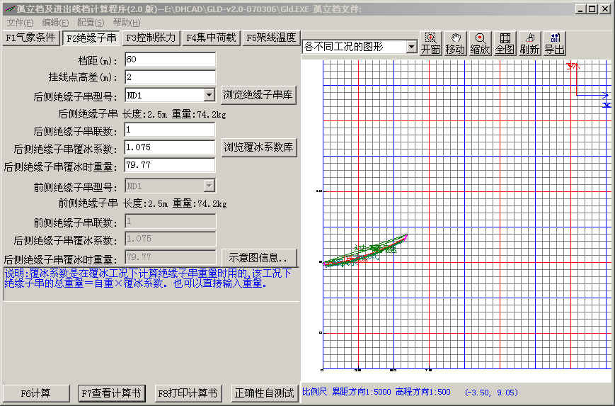 Insulated Wire Sag Calculation Software