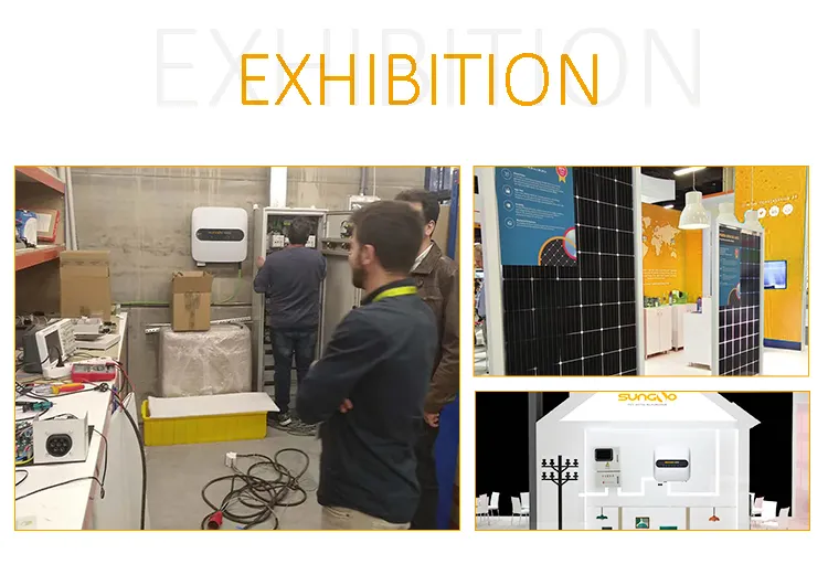 Solar battery pack system installation demonstration