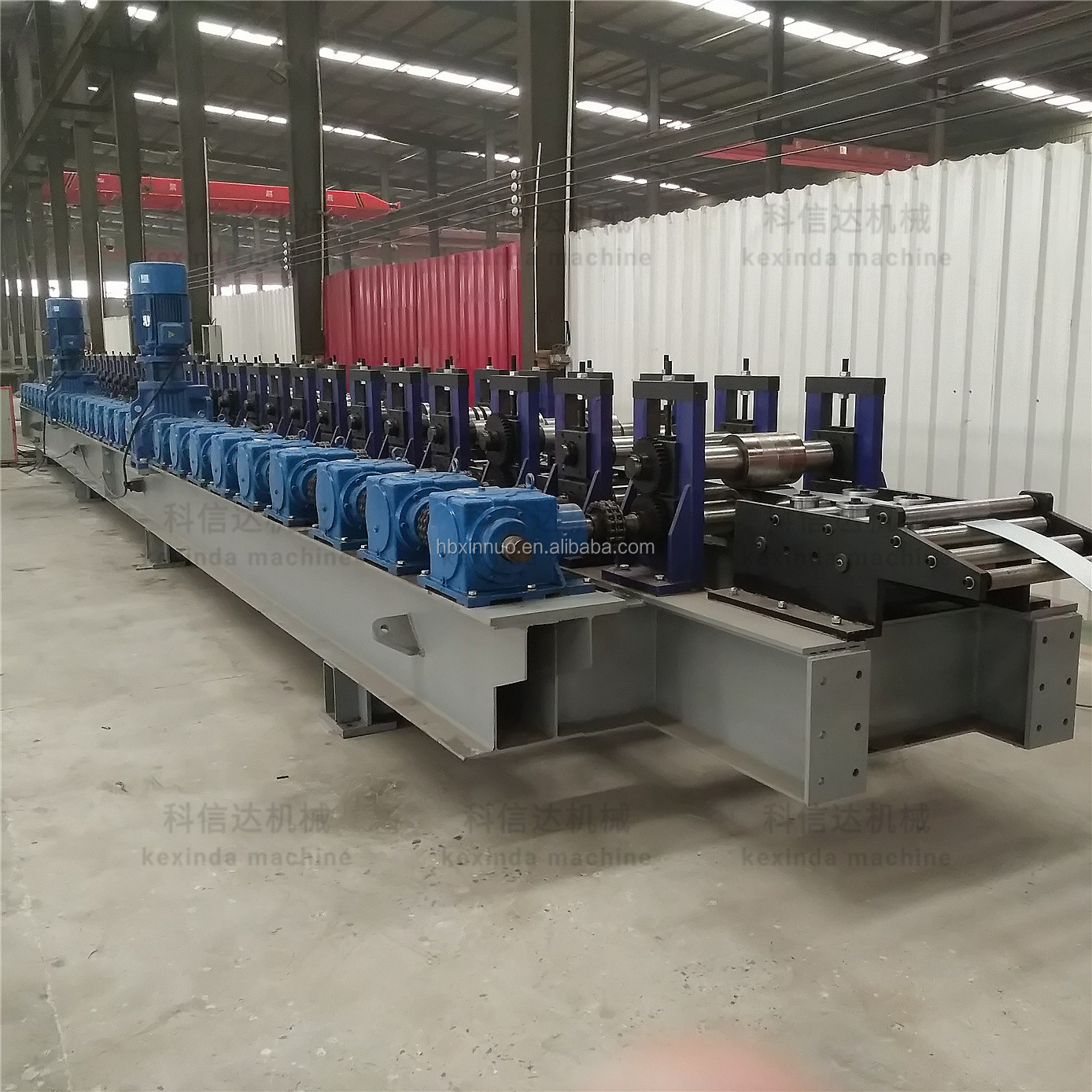 Side profile of solar bracket roll forming machine