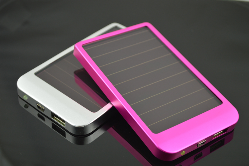 Portable Solar Power Bank for Mobile Devices