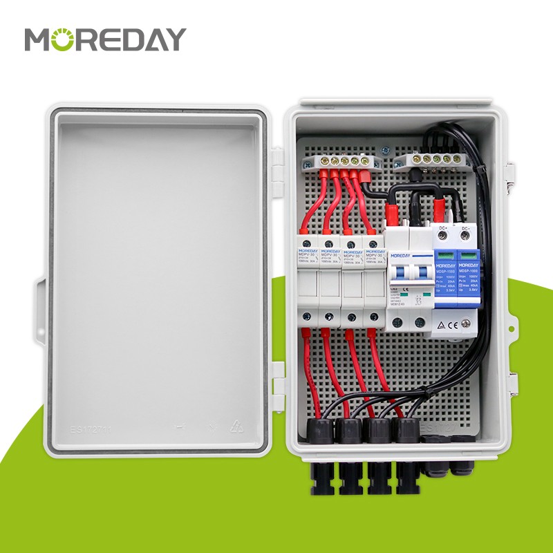 SOLAR DC 4  6 STRINGS 600V 1000V IP65 DC COMBINER BOX PV SOLAR COMBINER BOX - Image 2