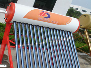 Evacuated Tube Solar Water Heater
