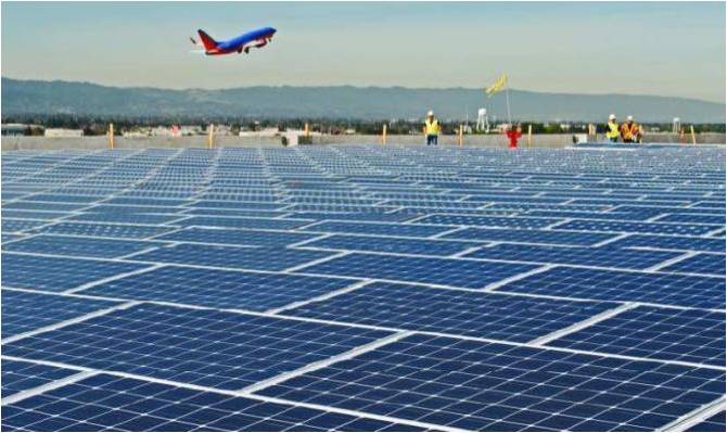 Commercial Solar Panel Array