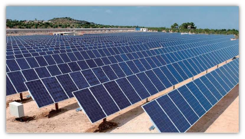 Large-Scale Solar Panel System