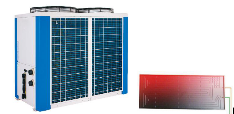 Solar Heat Pump System for Climate Control and Water Heating