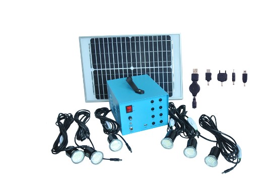 Off-Grid Solar Home Lighting System