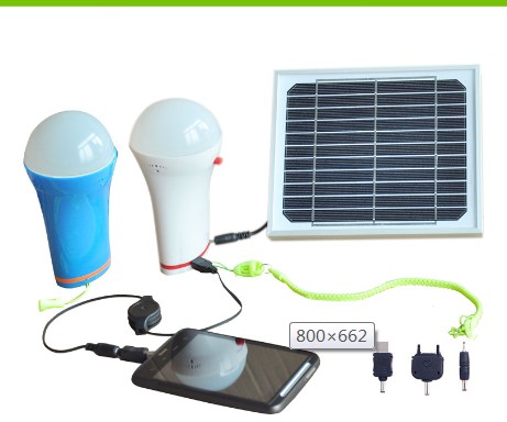 Solar LED Lantern with USB Charging