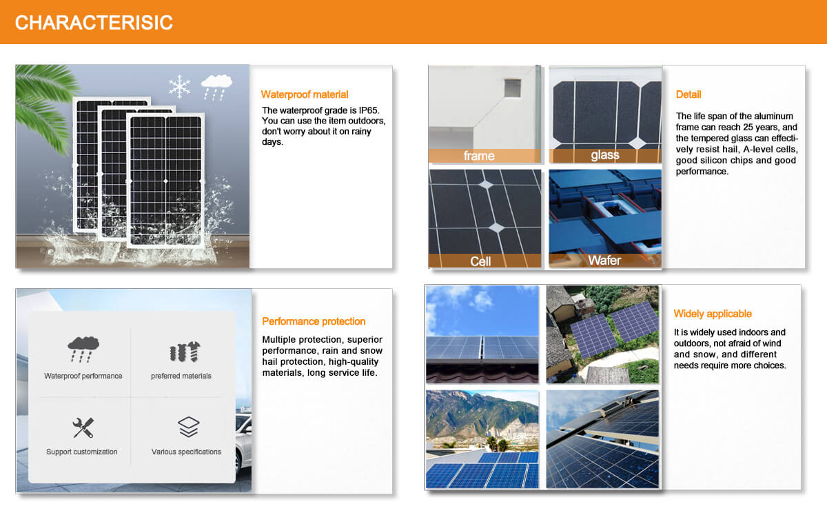 Solar panel weather resistance demonstration