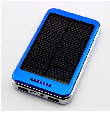 10000mAh Portable Solar Power Bank with Dual USB