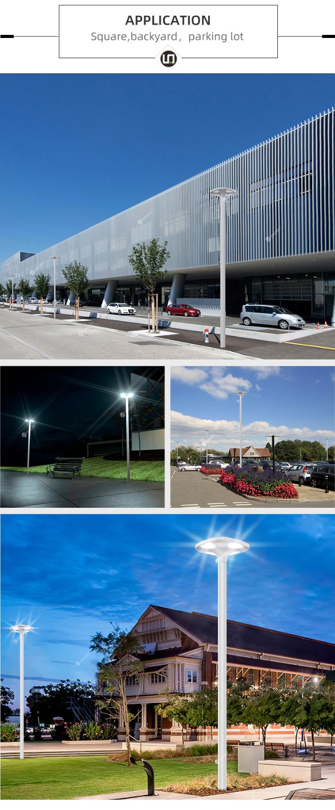 Solar Powered LED Street Light