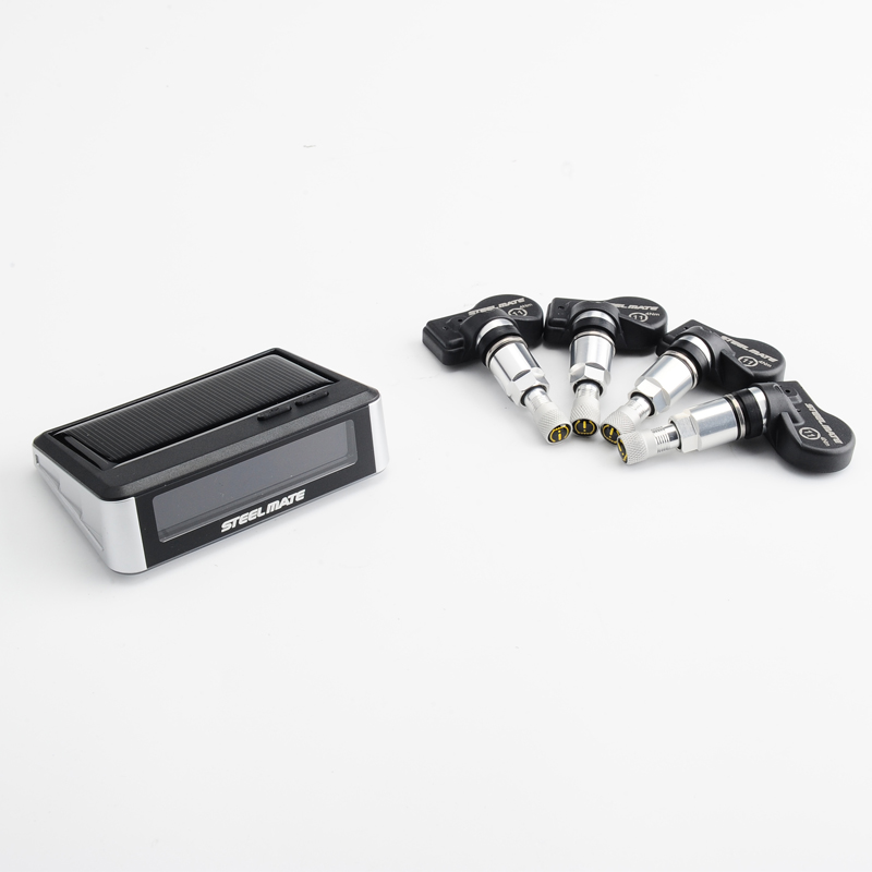 Automotive Solar Tire Pressure Monitor with External Sensors