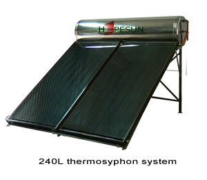 240L Thermosyphon Solar Water Heater