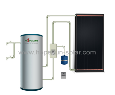 Integrated Solar Water Heating System