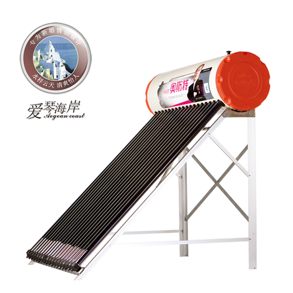 Residential Solar Water Heater with Evacuated Tube Collectors