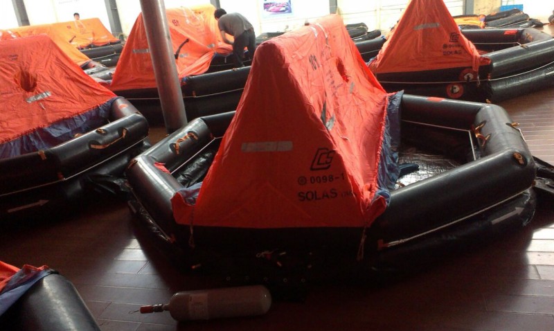 Emergency Inflatable SOLAS Liferaft