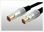 RF Coaxial Cable with F-Type Connectors