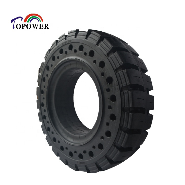 solid forklift tire - Image 2