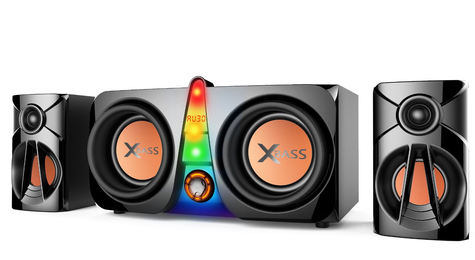 Bluetooth Sound Bar with FM Radio and LED Display