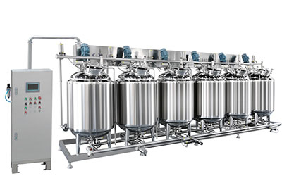 Soymilk Production Line with Stainless Steel Tanks