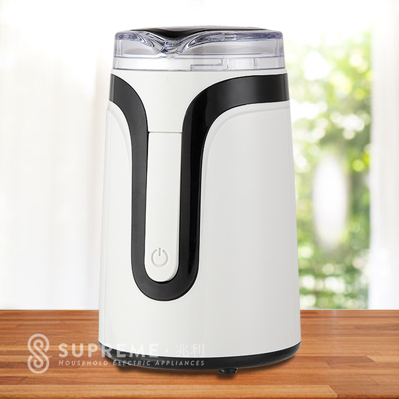 Electric Coffee Grinder with Stainless Steel Blade