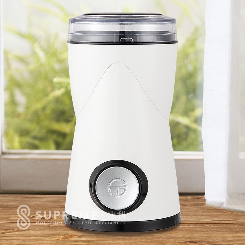 Electric Coffee Grinder with Stainless Steel Blade