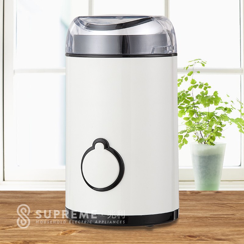 Electric Coffee Grinder with Stainless Steel Blade