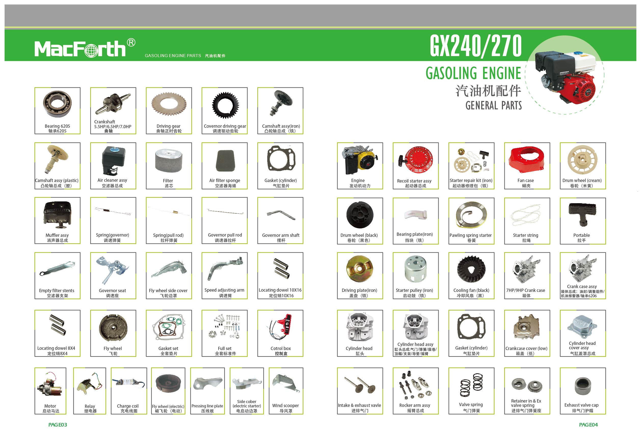 SPARE PART FOR GASOLINE ENGINE - Image 2