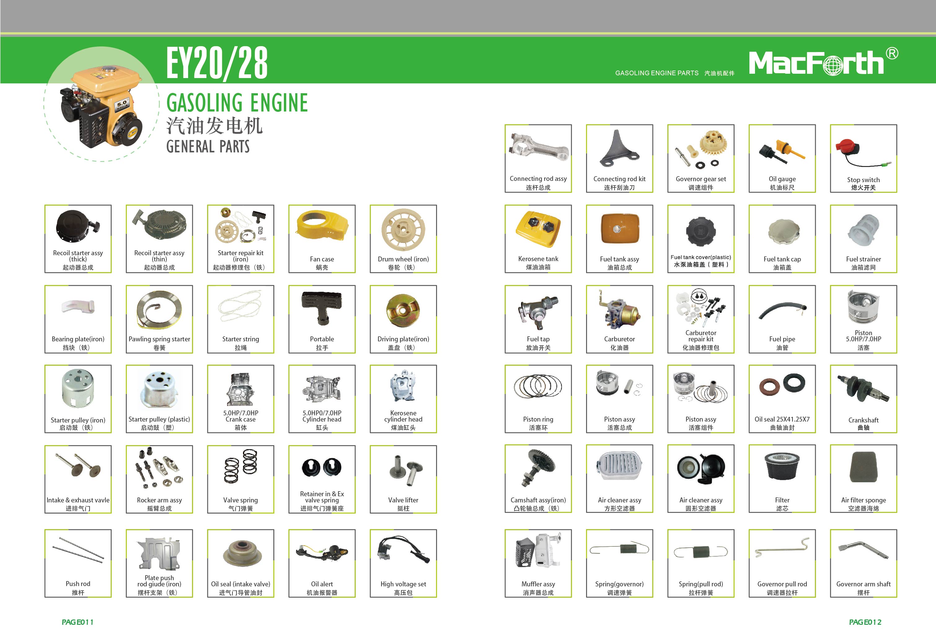 SPARE PART OF GASOLINE ENGINE - Image 3