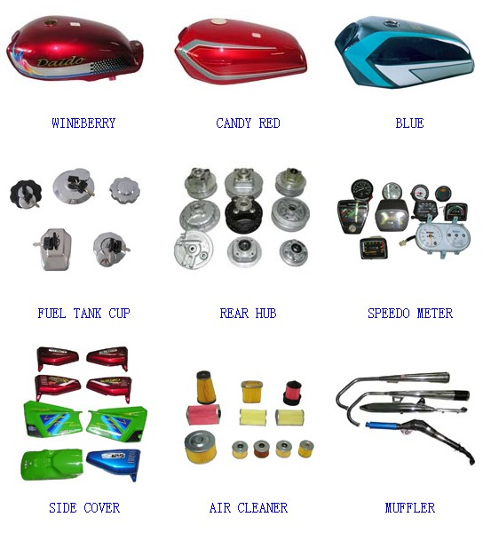 Motorcycle Replacement Parts Kit