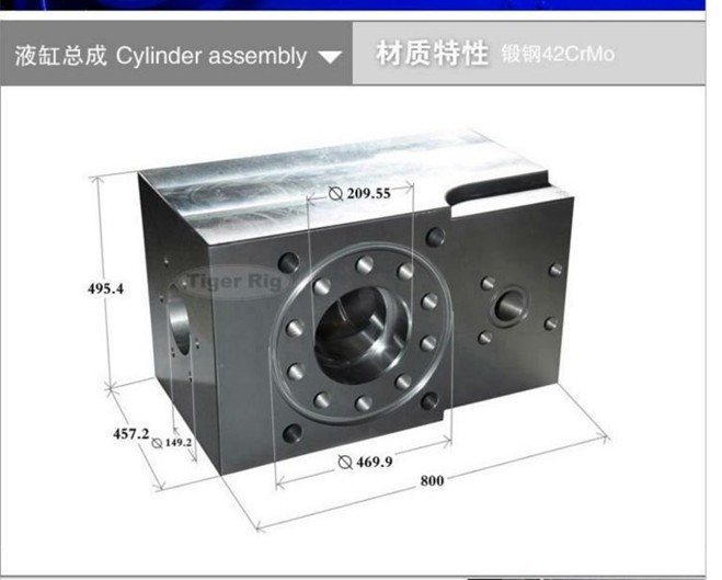 spare parts for mud pump,BOMCO F1600/1300/1000/800/500,liner piston,irror free freight rep - Image 4