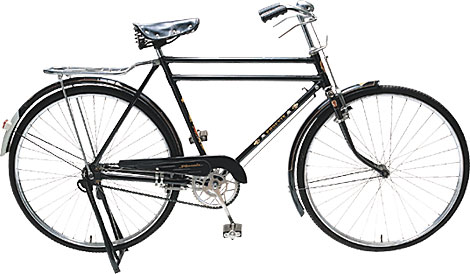 Men's Double Tube Frame City Bicycle