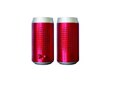 Cylindrical Portable Speaker Set