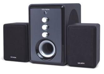 2.1 Channel Speaker System with Subwoofer