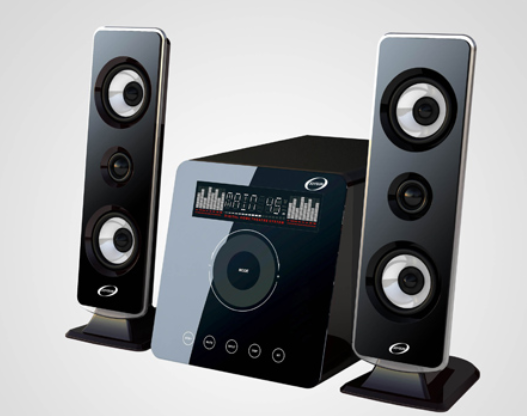 Multimedia Speaker System with Satellite Speakers
