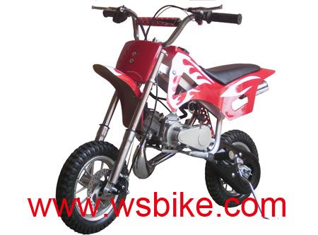 Red Mini Off-Road Dirt Bike