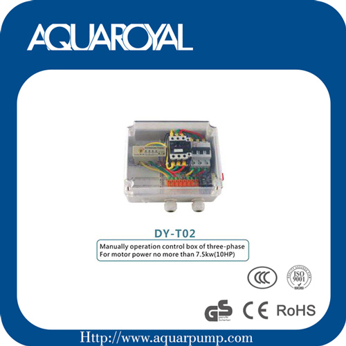 Three-Phase Motor Control Box for Pumps up to 7.5kW