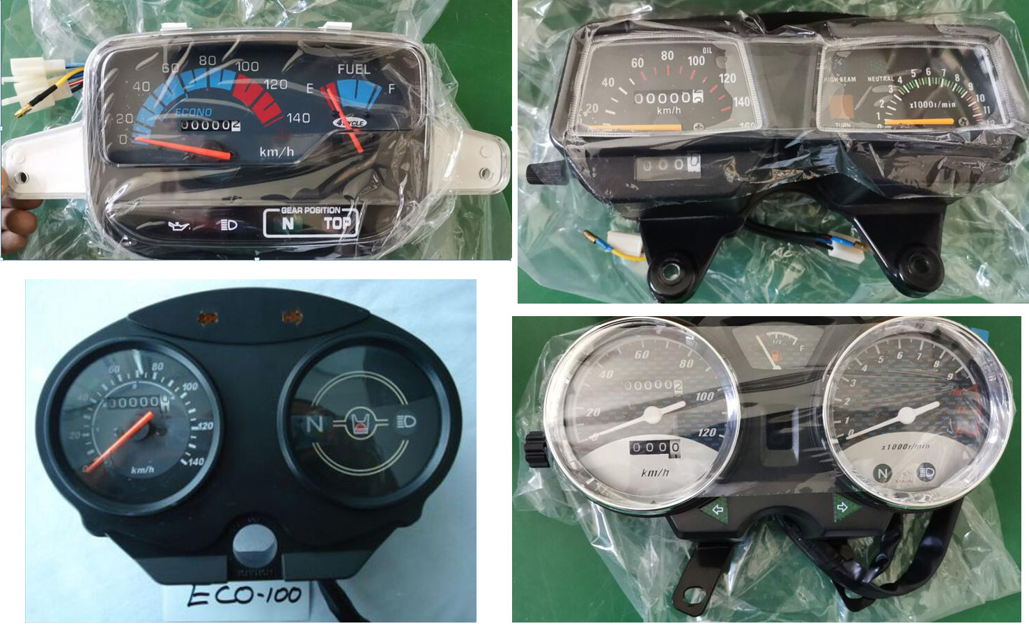 Motorcycle Speedometer Instrument Cluster