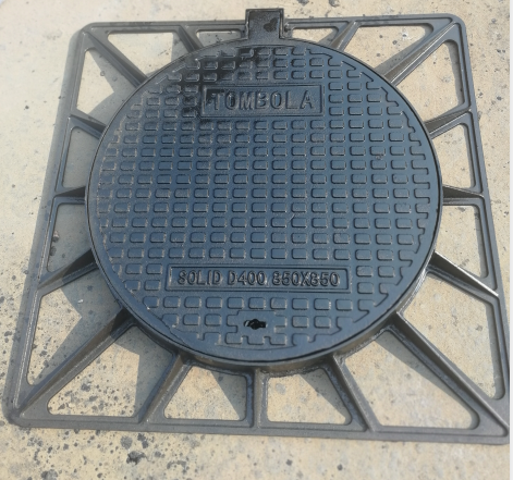 Spherical graphite cast iron manhole cover - Image 2