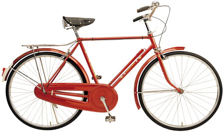 Men's Step-Through Frame City Bicycle