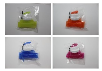 Collapsible sport jerry cans in various colors