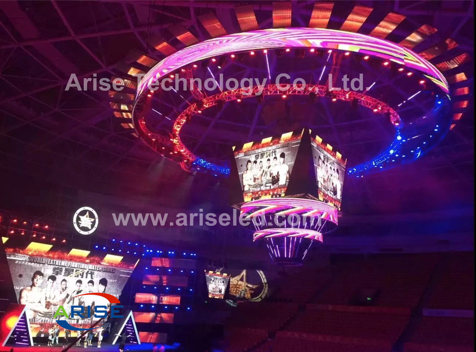 Sport stadium LED dsiplay 1280×1024mm Pixel pitch P8 P10 P6 P12 P16 P20 P25,ARISELED.COM - Image 3